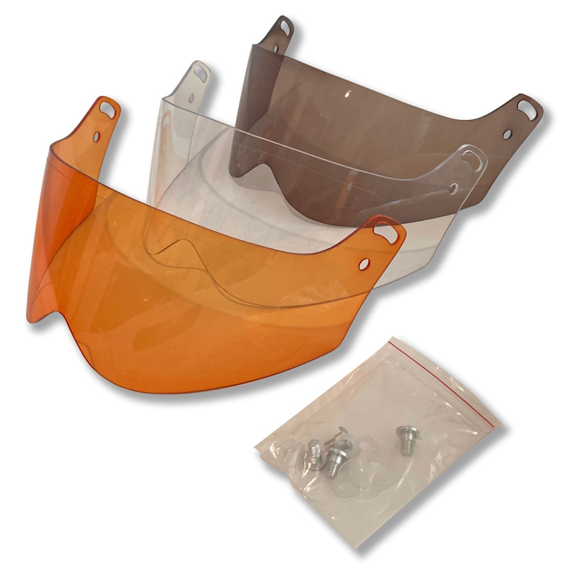 Open Face Visor Kit